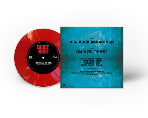 QUIET RIOT 'METAL HEALTH (BANG YOUR HEAD)' 7" EP (Red Vinyl)