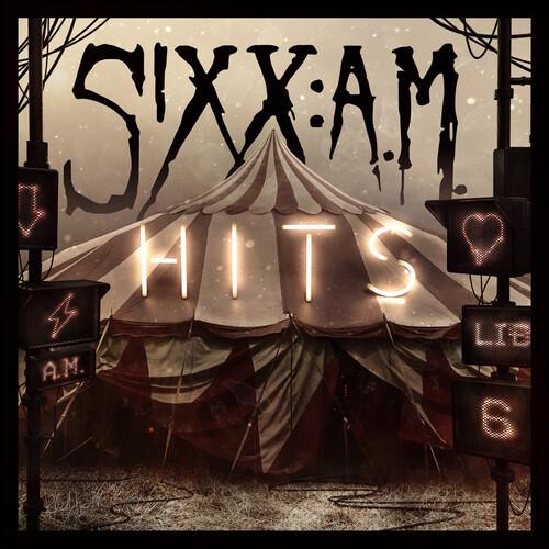 SIXX: AM 'HITS' 2LP (Translucent Red w/Black Smoke Vinyl)