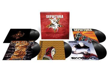 SEPULTURA 'SEPULNATION - THE STUDIO ALBUMS 1998 - 2009' 8LP BOXSET