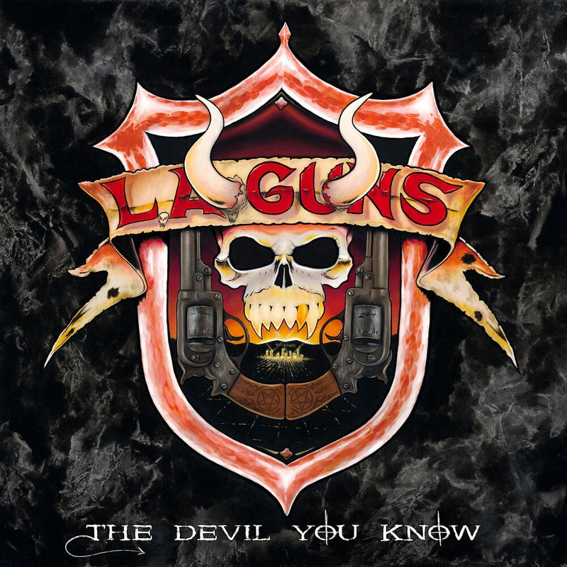 LA GUNS 'THE DEVIL YOU KNOW' LP