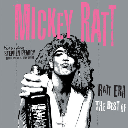 MICKEY RATT 'RATT ERA - THE BEST OF' LP (Pink Silver Vinyl)