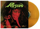 POISON 'OPEN UP AND SAY...AHH' LP (Gold Vinyl)