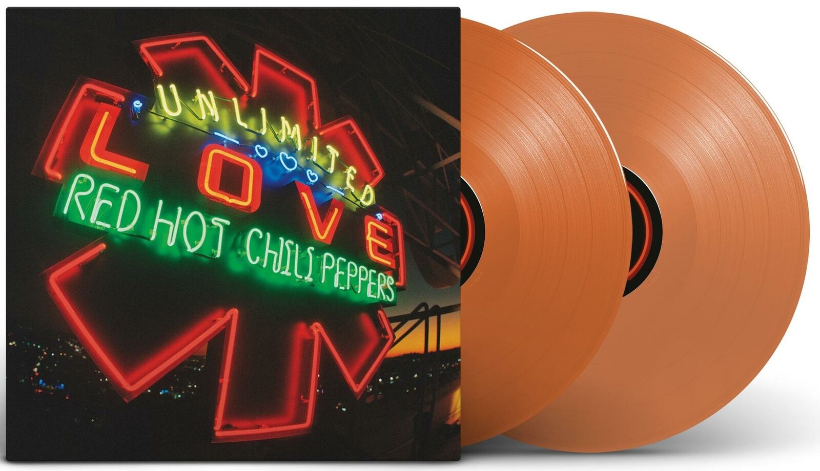 RED HOT CHILI PEPPERS 'UNLIMITED LOVE' 2LP (Orange Vinyl)