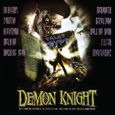 TALES FROM THE CRYPT PRESENTS: 'DEMON KNIGHT ORIGINAL SOUNDTRACK' LP (Clear, Green, & Purple Swirl)